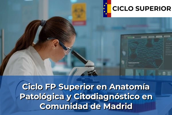 Ciclo FP de Grado Superior de Anatomía Patológica y Citodiagnóstico en Comunidad de Madrid