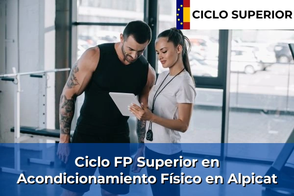 Ciclo FP de Grado Superior de Acondicionamiento Físico en Alpicat