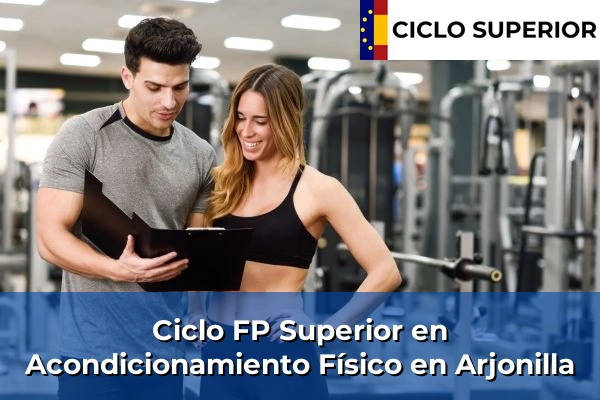 Ciclo FP de Grado Superior de Acondicionamiento Físico en Arjonilla