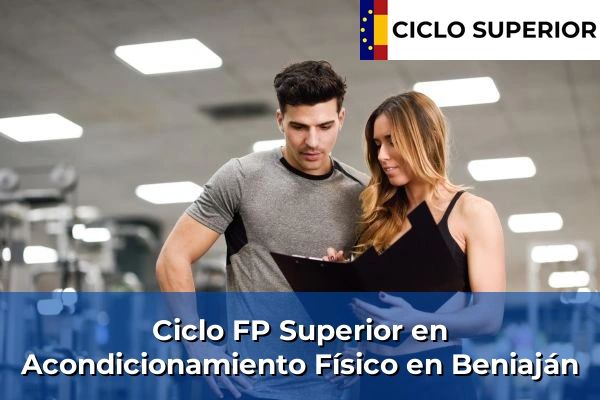 Ciclo FP de Grado Superior de Acondicionamiento Físico en Beniaján