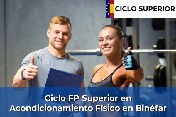 Ciclo FP de Grado Superior de Acondicionamiento Físico en Binéfar