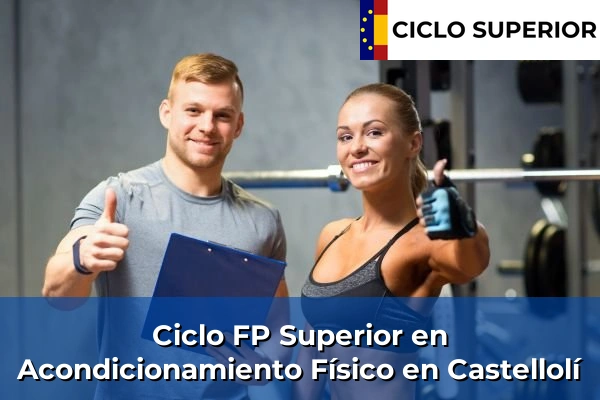 Ciclo FP de Grado Superior de Acondicionamiento Físico en Castellolí