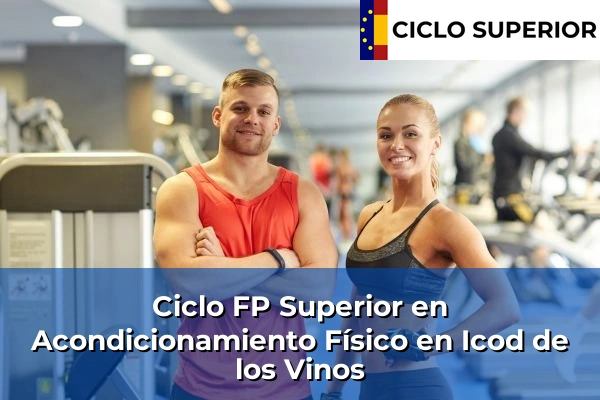 Ciclo FP de Grado Superior de Acondicionamiento Físico en Icod de los Vinos