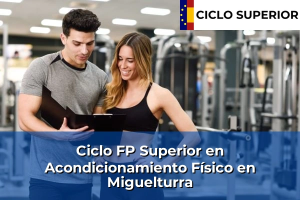 Ciclo FP de Grado Superior de Acondicionamiento Físico en Miguelturra