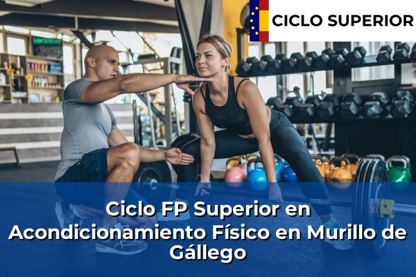 Ciclo FP de Grado Superior de Acondicionamiento Físico en Murillo de Gállego