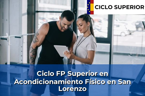 Ciclo FP de Grado Superior de Acondicionamiento Físico en San Lorenzo