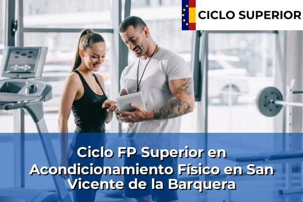 Ciclo FP de Grado Superior de Acondicionamiento Físico en San Vicente de la Barquera