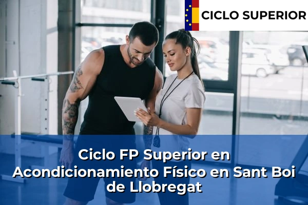 Ciclo FP de Grado Superior de Acondicionamiento Físico en Sant Boi de Llobregat