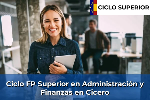 Ciclo FP de Grado Superior de Administración y Finanzas en Cicero