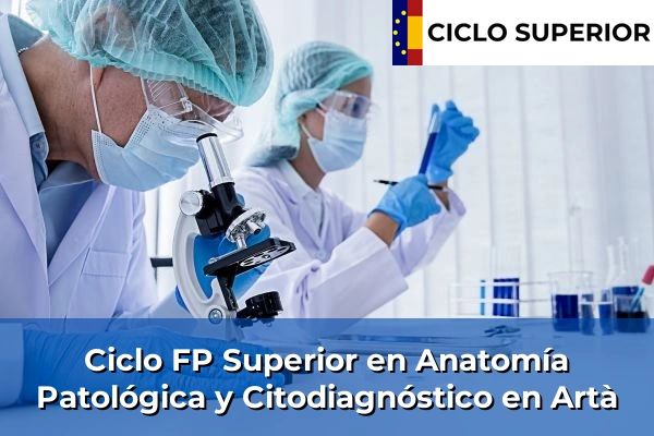 Ciclo FP de Grado Superior de Anatomía Patológica y Citodiagnóstico en Artà Ciclo FP de Grado Superior de Anatomía Patológica y Citodiagnóstico en Artà