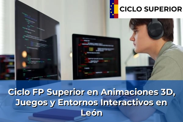 Ciclo FP de Grado Superior de Animaciones 3D, Juegos y Entornos Interactivos en León