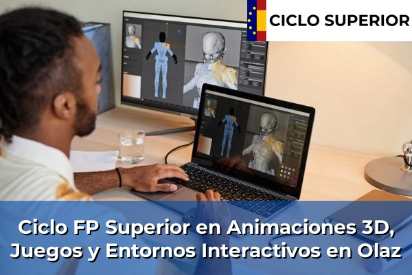 Ciclo FP de Grado Superior de Animaciones 3D, Juegos y Entornos Interactivos en Olaz Ciclo FP de Grado Superior de Animaciones 3D, Juegos y Entornos Interactivos en Olaz