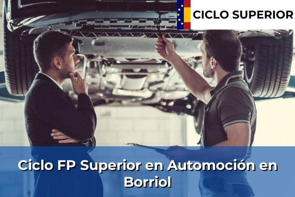 Ciclo FP de Grado Superior de Automoción en Borriol