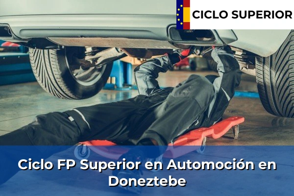 Ciclo FP de Grado Superior de Automoción en Doneztebe