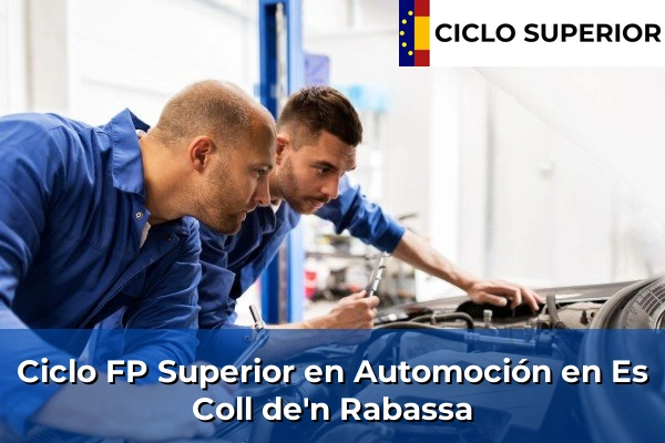 Ciclo FP de Grado Superior de Automoción en Es Coll de'n Rabassa