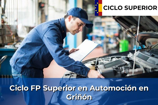 Ciclo FP de Grado Superior de Automoción en Griñón