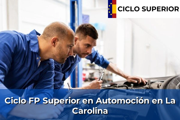 Ciclo FP de Grado Superior de Automoción en La Carolina