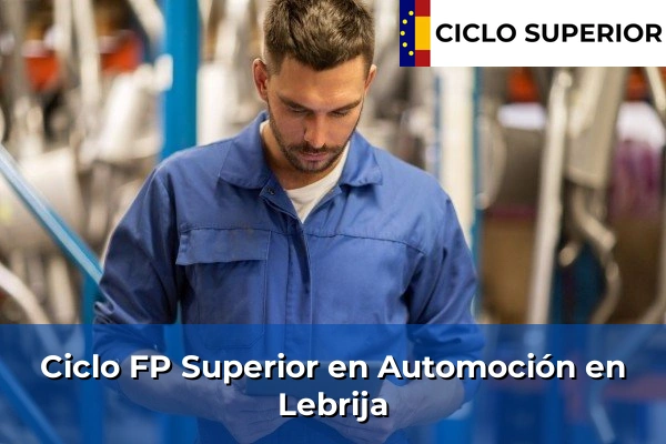 Ciclo FP de Grado Superior de Automoción en Lebrija
