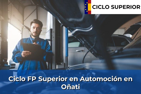Ciclo FP de Grado Superior de Automoción en Oñati