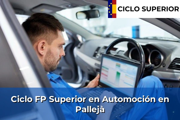 Ciclo FP de Grado Superior de Automoción en Pallejà
