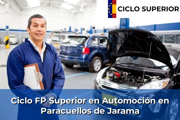 Ciclo FP de Grado Superior de Automoción en Paracuellos de Jarama