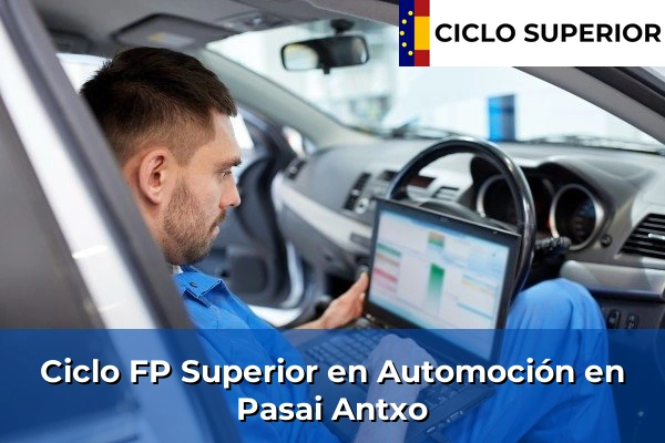 Ciclo FP de Grado Superior de Automoción en Pasai Antxo