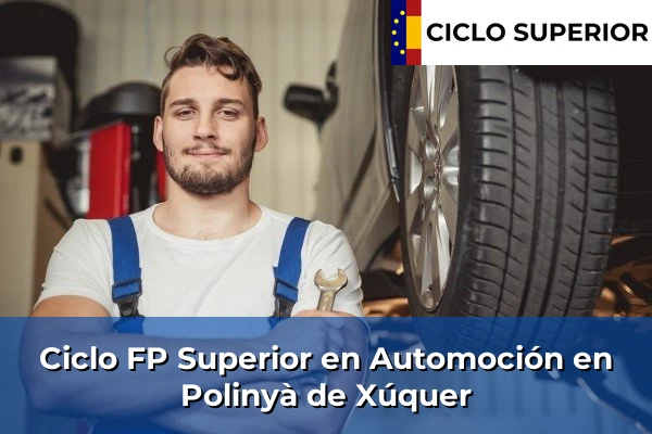 Ciclo FP de Grado Superior de Automoción en Polinyà de Xúquer