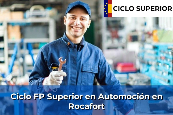 Ciclo FP de Grado Superior de Automoción en Rocafort