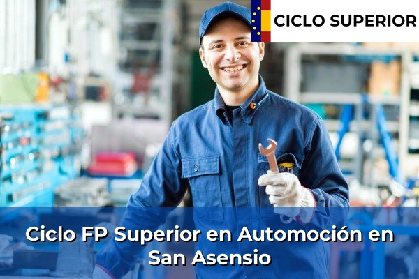 Ciclo FP de Grado Superior de Automoción en San Asensio