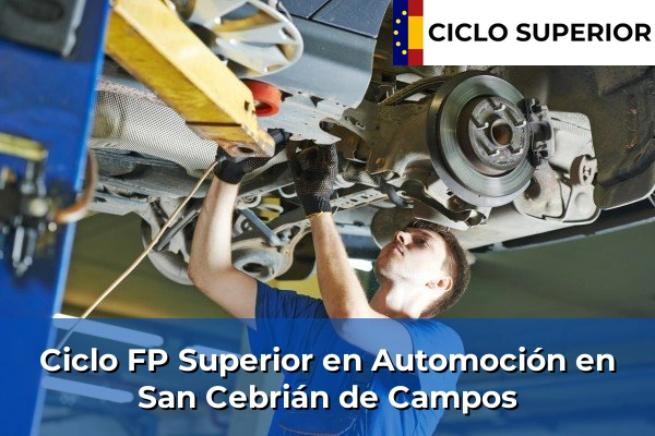 Ciclo FP de Grado Superior de Automoción en San Cebrián de Campos