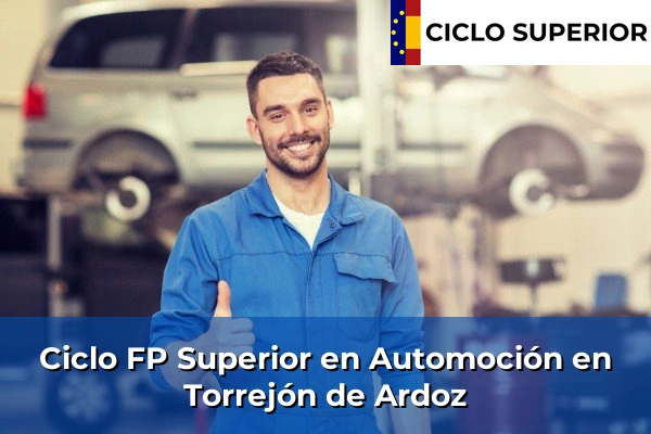Ciclo FP de Grado Superior de Automoción en Torrejón de Ardoz