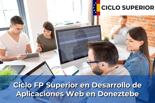 Ciclo FP de Grado Superior de Desarrollo de Aplicaciones Web en Doneztebe