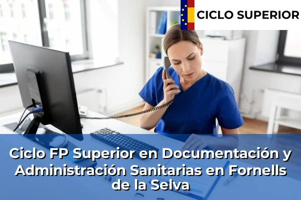 Ciclo FP de Grado Superior de Documentación y Administración Sanitarias en Fornells de la Selva