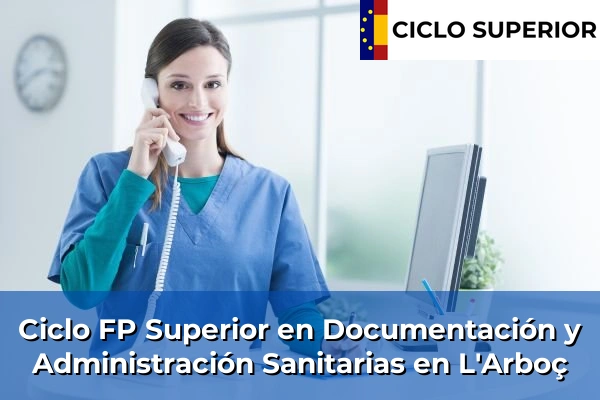 Ciclo FP de Grado Superior de Documentación y Administración Sanitarias en L'Arboç