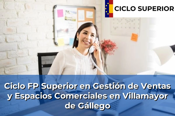 Ciclo FP de Grado Superior de Gestión de Ventas y Espacios Comerciales en Villamayor de Gállego
