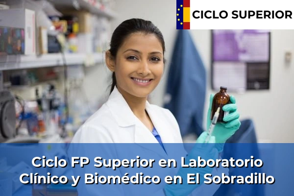 Ciclo FP de Grado Superior de Laboratorio Clínico y Biomédico en El Sobradillo
