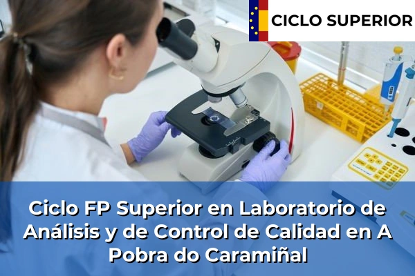 Ciclo FP de Grado Superior de Laboratorio de Análisis y de Control de Calidad en A Pobra do Caramiñal
