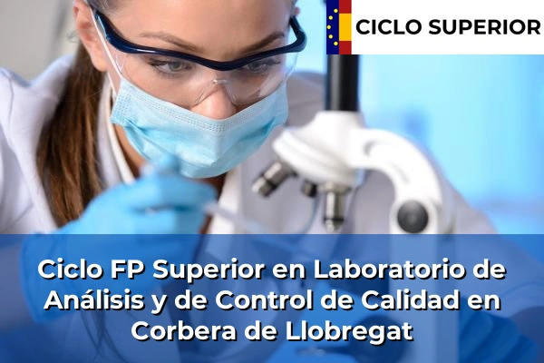 Ciclo FP de Grado Superior de Laboratorio de Análisis y de Control de Calidad en Corbera de Llobregat