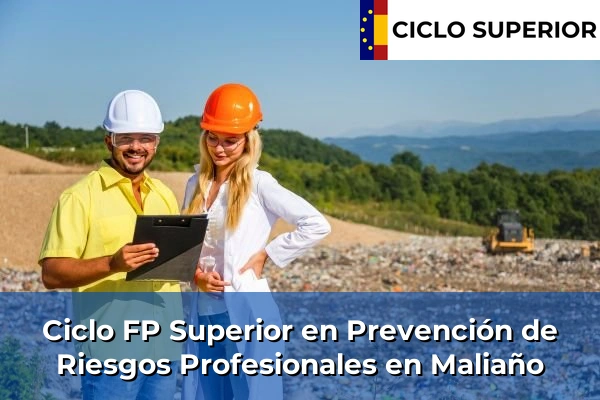 Ciclo FP de Grado Superior de Prevención de Riesgos Profesionales en Maliaño