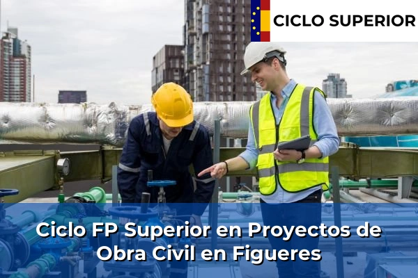 Ciclo FP de Grado Superior de Proyectos de Obra Civil en Figueres