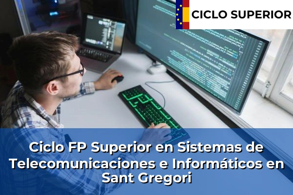 Ciclo FP de Grado Superior de Sistemas de Telecomunicaciones e Informáticos en Sant Gregori