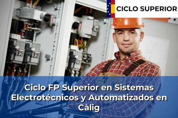 Ciclo FP de Grado Superior de Sistemas Electrotécnicos y Automatizados en Càlig Ciclo FP de Grado Superior de Sistemas Electrotécnicos y Automatizados en Càlig