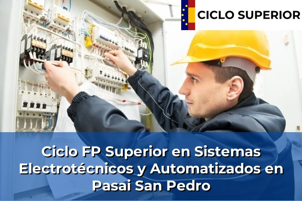 Ciclo FP de Grado Superior de Sistemas Electrotécnicos y Automatizados en Pasai San Pedro