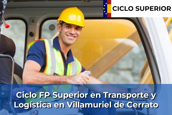 Ciclo FP de Grado Superior de Transporte y Logística en Villamuriel de Cerrato